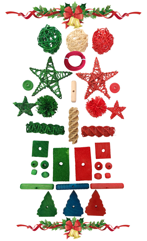 Christmas Toy Parts Mix