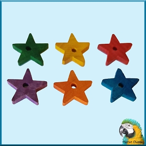 Small Wood Stars